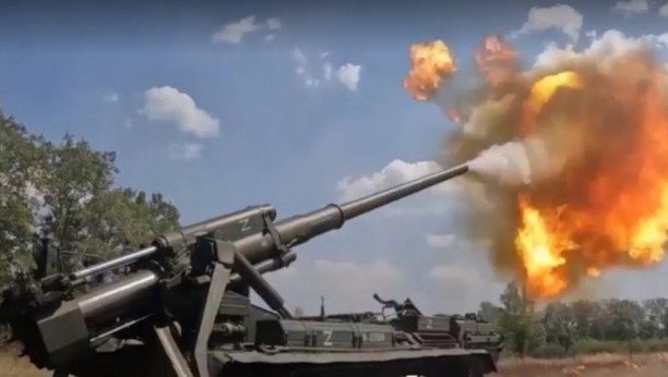 MALKA UNIŠTILA UKRAJINSKE POLOŽAJE Ministarstvo odbrane pokazalo dejstvo jednog od najmoćnijih topova na svetu (VIDEO)