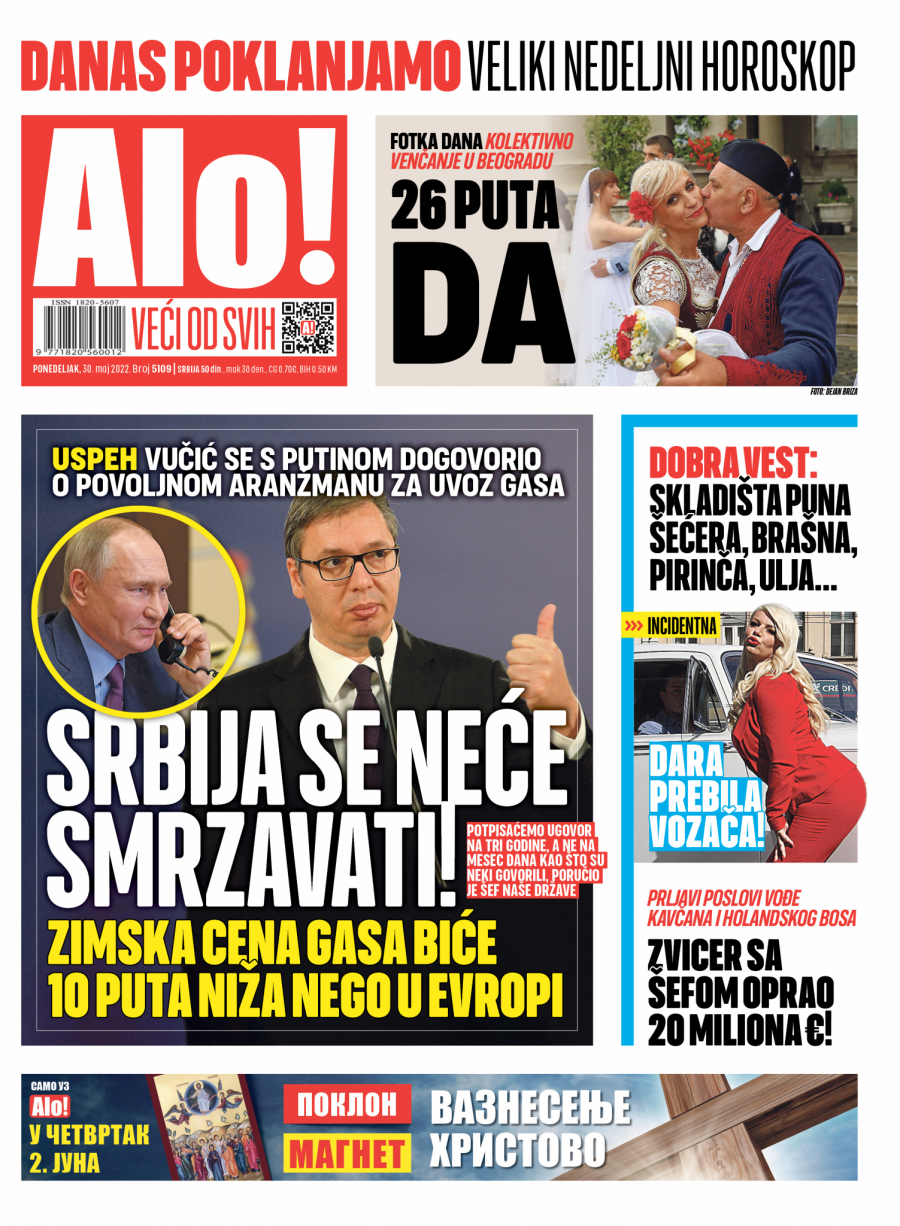 SRBIJA SE NEĆE SMRZAVATI! Vučić se s Putinom dogovorio o povoljnom aranžmanu za uvoz gasa iz Rusije