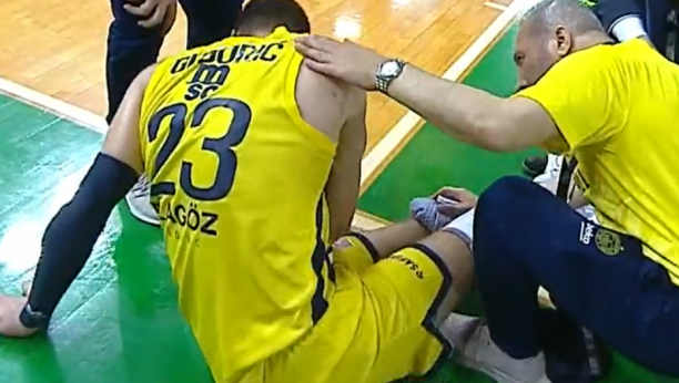 JEZIVO Užasna povreda Marka Gudurića (VIDEO)
