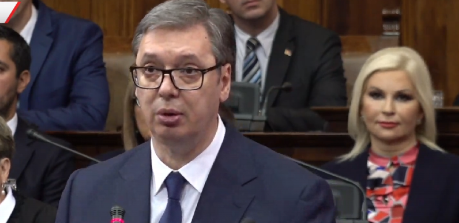 ZVANIČNO JE POČEO DRUGI PREDSEDNIČKI MANDAT Predsednik Srbije Aleksandar Vučić položio je zakletvu u Narodnoj skupštini