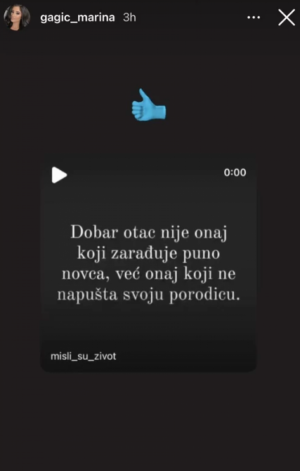 DOBAR OTAC NE NAPUŠTA SVOJU PORODICU Marina Gagić javno prozvala Darka Lazića (FOTO)