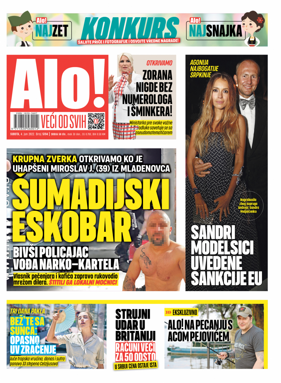 ŠUMADIJSKI ESKOBAR Bivši policajac vođa narko-kartela