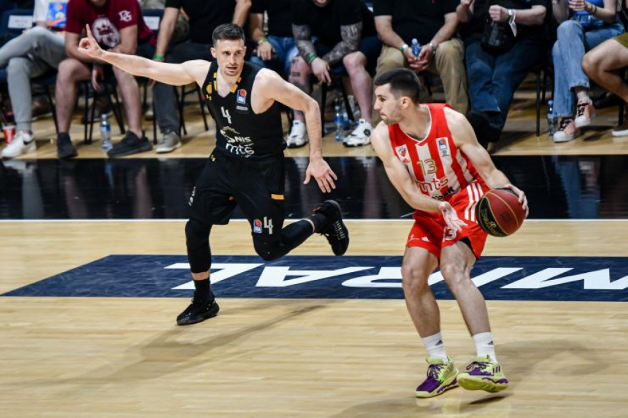 PARTIZAN BRUTALNO ODBRANIO DOMAĆI PARKET Crno-beli razbili  Zvezdu, već na poluvremenu rešili pitanje pobednika, 