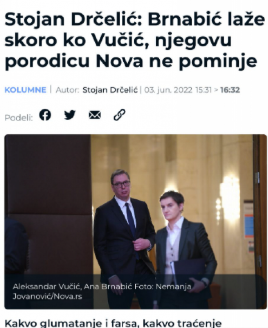 ŠLJAM BEZ STIDA I OBRAZA Tajkunski mediji razapinju Vučića i njegovu porodicu uz pomoć SNS otpada! (FOTO)