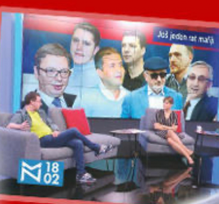 ŠLJAM BEZ STIDA I OBRAZA Tajkunski mediji razapinju Vučića i njegovu porodicu uz pomoć SNS otpada! (FOTO)