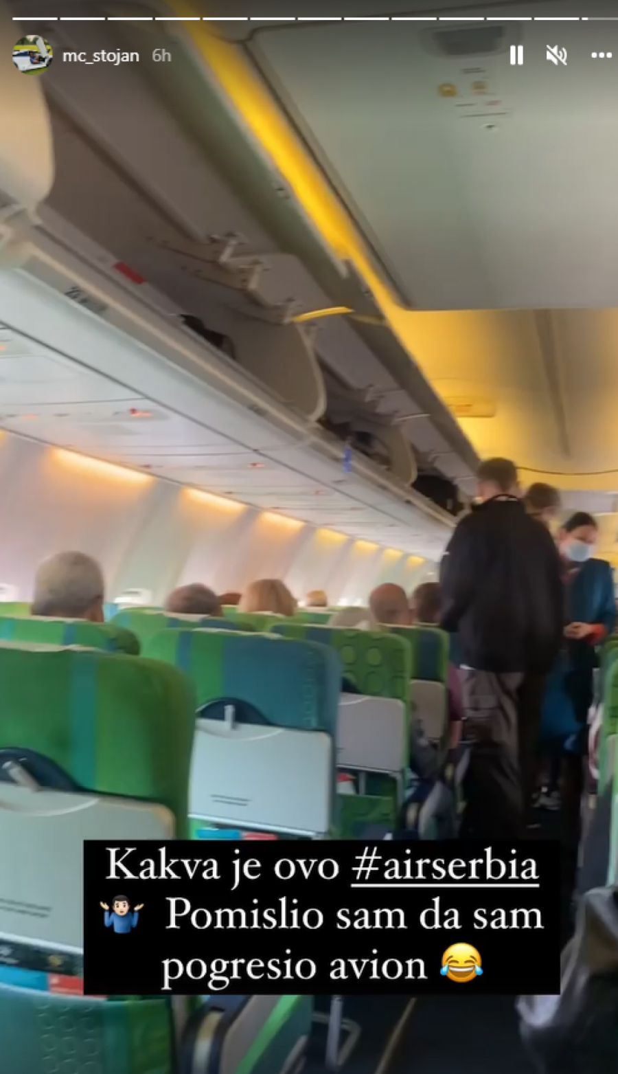 DANAS SLAVIM DRUGI ROĐENDAN! MC Stojan van sebe, oglasio se nakon drame u avionu koju je doživeo (VIDEO)