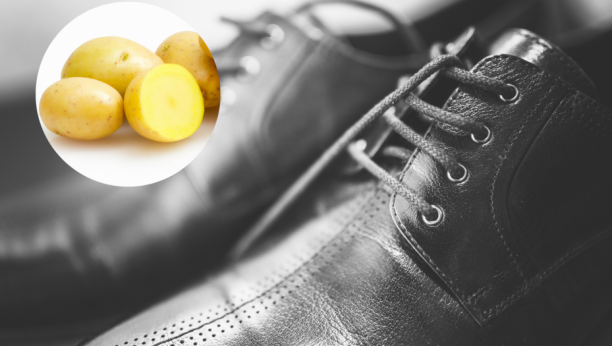 ZABORAVLJENI TRIK STARIH OBUĆARA Premažite cipele svežim krompirom, efekat će vas oduševiti