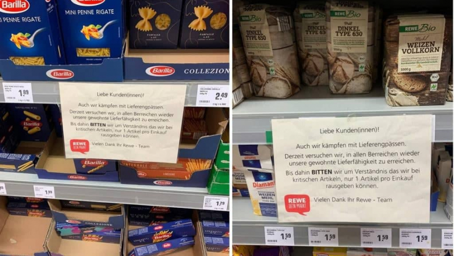 EVROPA OSTAJE BEZ HRANE Stari kontinent na pragu ozbiljne krize: 