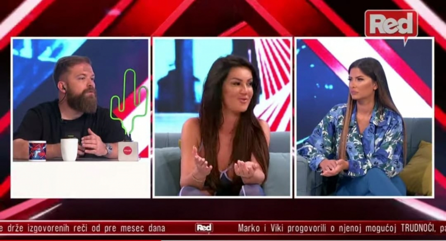 ISPLIVAO SNIMAK Dušica Grabović oskudno obučena pravila haos u studiju za vreme reklama, kamera zabeležila svaki trenutak (VIDEO)