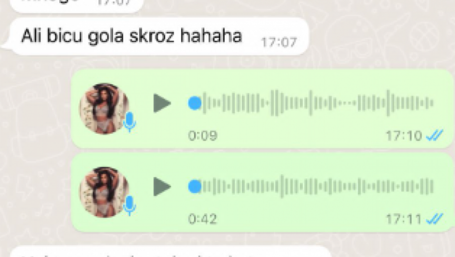 Dia Kostić moli Dušicu za haljinu