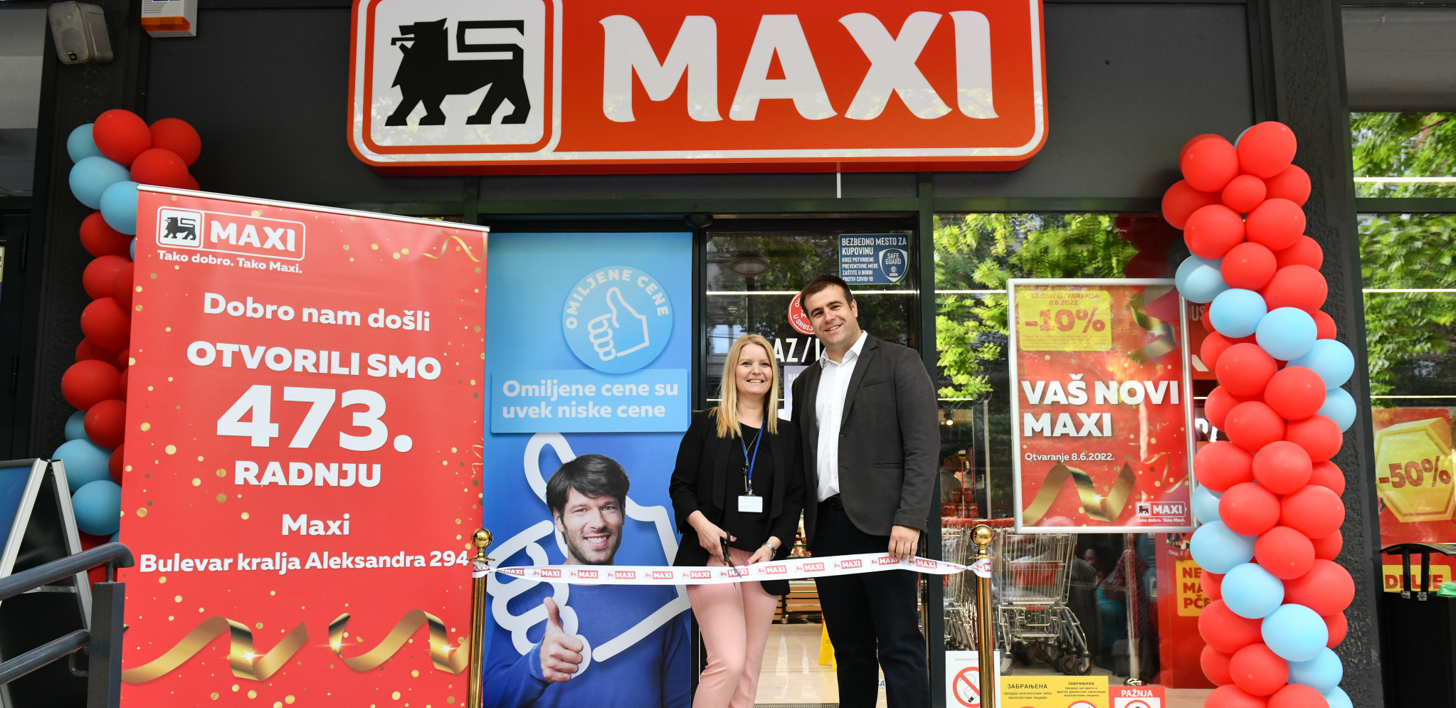 DELEZ SRBIJA OTVORILA 10 NOVIH MAXI SUPERMARKETA U ISTOM DANU