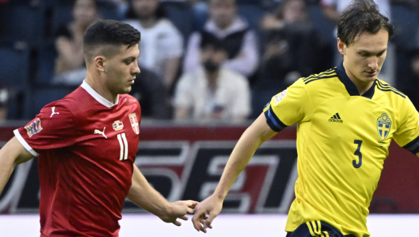 ON JE DRUGI ČOVEK KADA IGRA ZA "ORLOVE" Ovako je Jović doneo prednost Srbiji protiv Švedske (VIDEO)