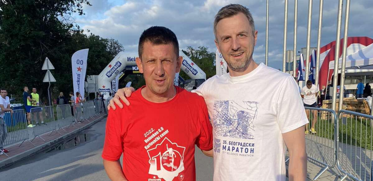 SUSRET U KARLOVCU Delegacija Beogradskog maratona se sastala sa kolegama iz Hrvatske