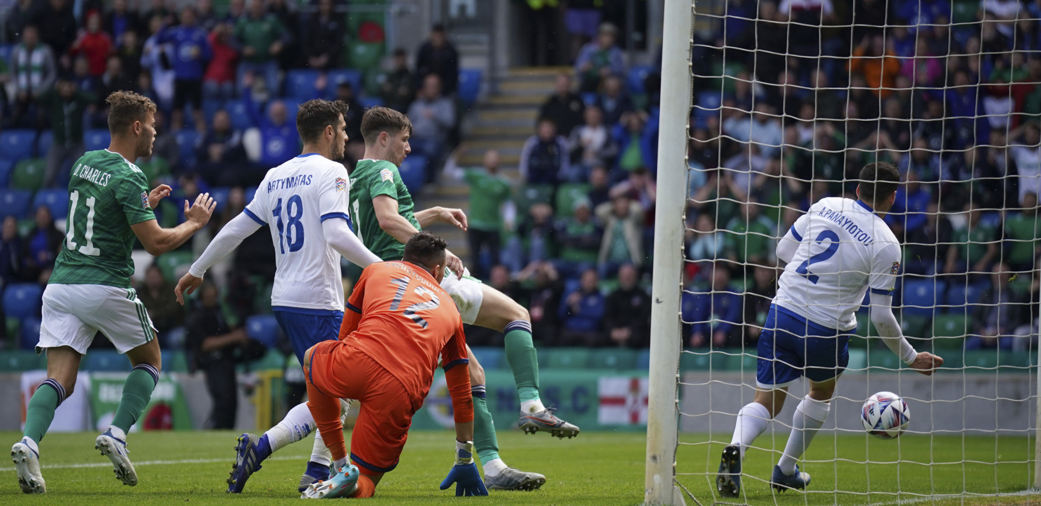 LUDILO U BELFASTU Irci od 0:2 do boda protiv Kipra