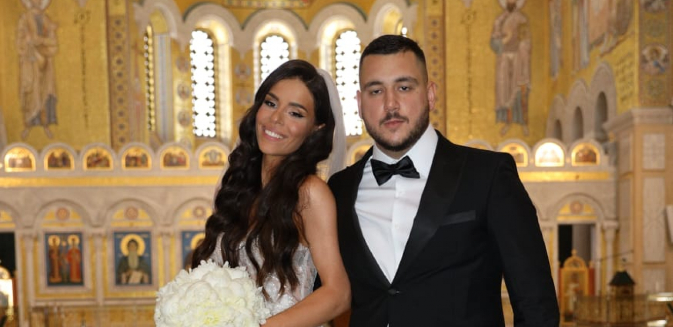 PRVI PLES ĐANIJEVOG SINA I SNAJKE Vatromet i specijalni efekti ostavili sve bez teksta, mladenci zaplesali uz ovaj čuveni hit (VIDEO)