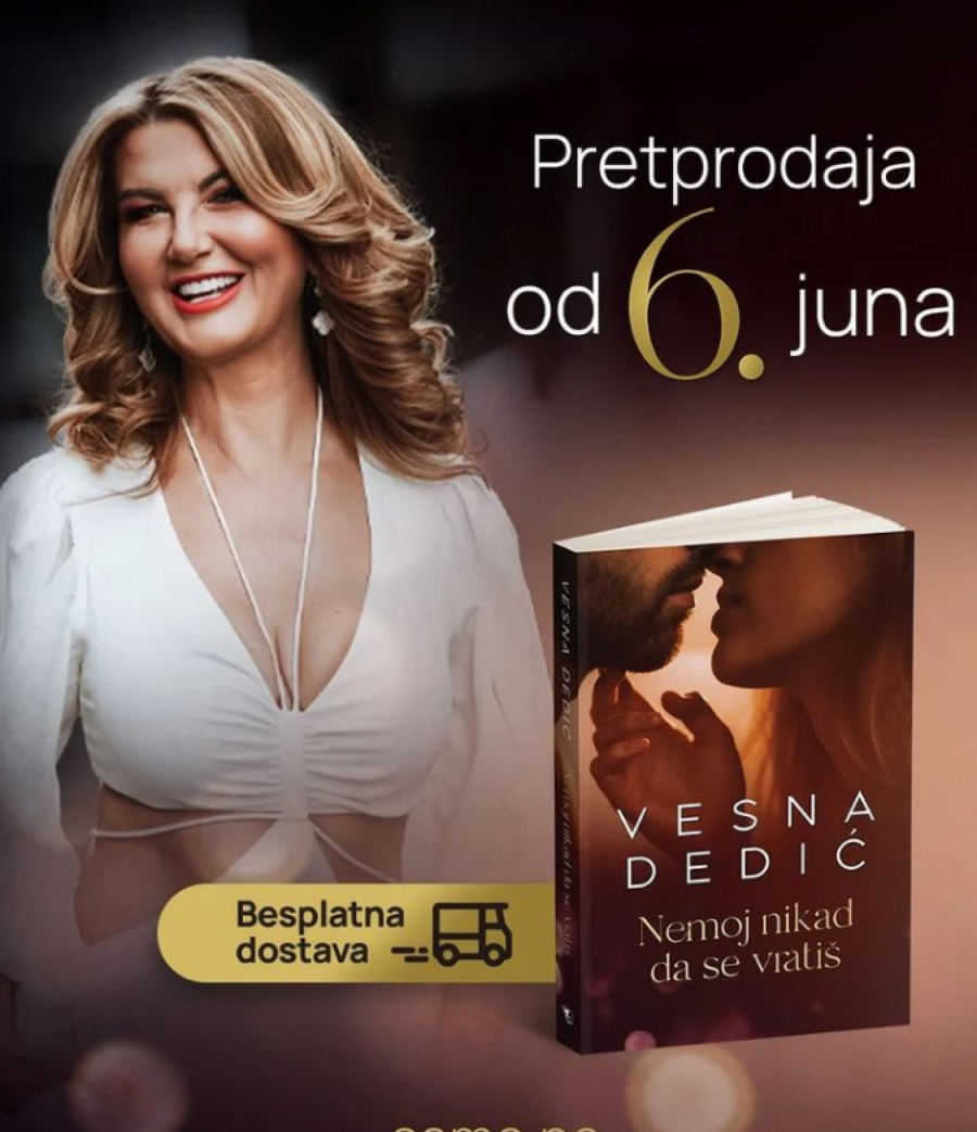 OVO JE MOJ MAKSIMUM Vesna Dedić sinoć je održala promociju novog romana, a evo ko je sve od poznatih ličnosti podržao