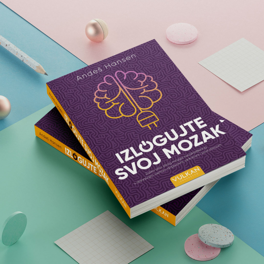 „Izlogujte svoj mozak“ švedskog psihijatra Andeša Hansena u prodaji