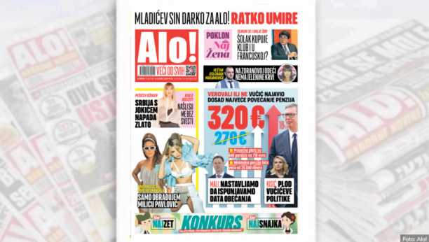 HAŠKI TEROR Mladićev sin Darko za Alo! - Otac mi umire!