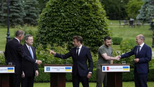 ČETVORICA LIDERA SE SLOŽILA Ukrajini dodeliti status kandidata