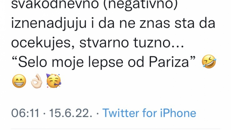 Rada Manojlović Tviter