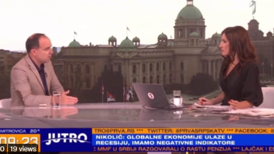 DOBRO SMO PLIVALI TOKOM KRIZE Ekonomista Ivan Nikolić: Zaduživali smo se 3%, a setite se ružne prošlosti kada smo bili na 7% (VIDEO)