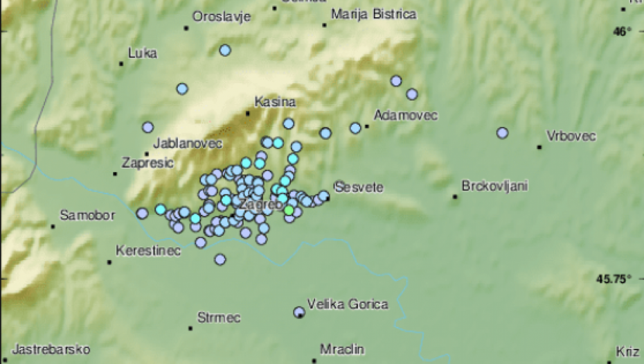 TRESAO SE ZAGREB Zemljotres pogodio glavni grad Hrvatske