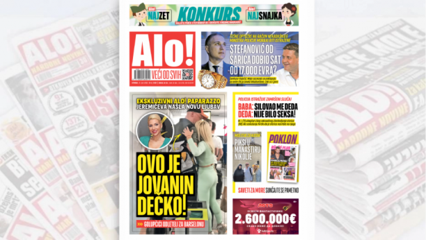 EKSKLUZIVNI ALO! PAPARAZZO  Upecali smo Jovanu Jeremić u zagrljaju s dečkom!