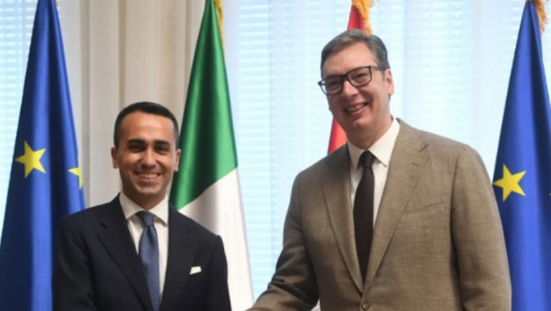 PREDSEDNIK REPUBLIKE SE OGLASIO Cenimo ličnu podršku ministra Di Maja naporima Srbije