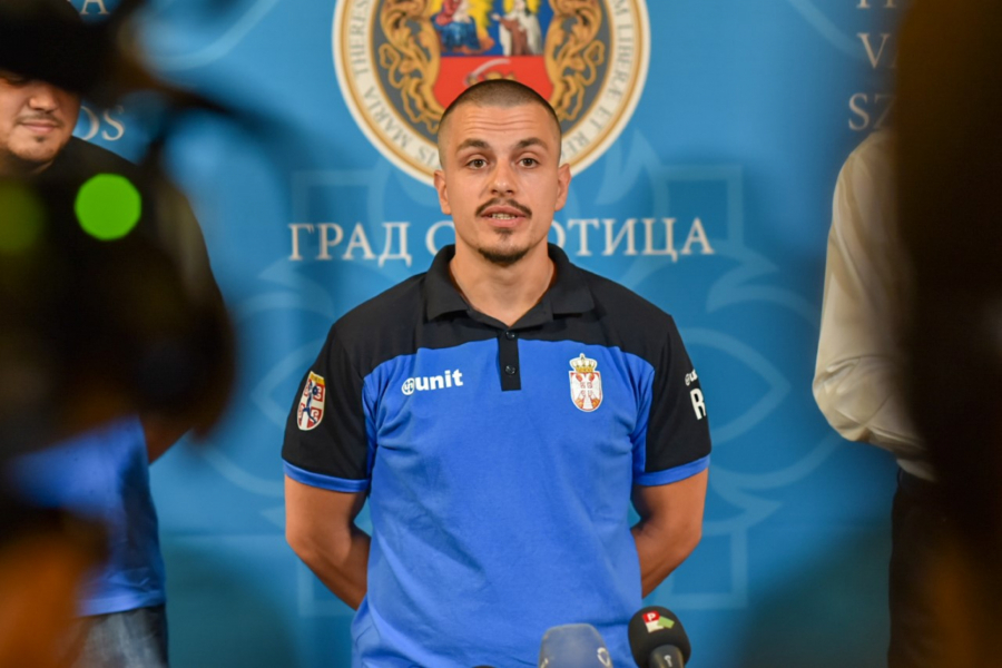 GRADONAČELNIK BAKIĆ: Verujem da je pred dizačem tegova Tamašom Kajdočijem blistava budućnost