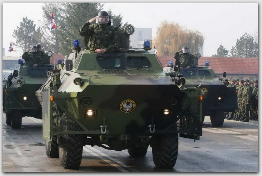 SRPSKI OKLOP! Neuništivo vozilo vojne policije (FOTO/VIDEO)