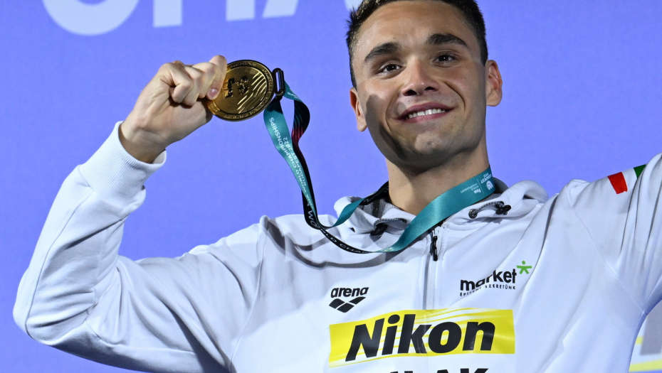 MAĐAR OBORIO SVETSKI REKORD Milak osvojio drugo zlato na SP u plivanju