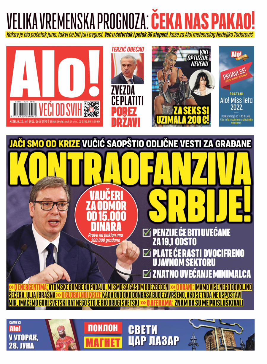 JAČI SMO OD KRIZE Vučić saopštio odlične vesti za građane - Kontraofanziva Srbije!