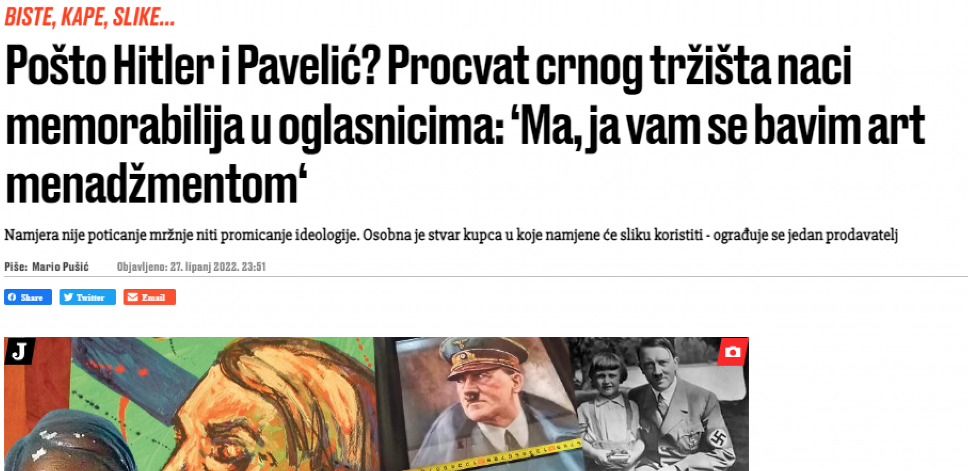POŠTO HITLER I PAVELIĆ? Ustaše u Hrvatskoj sve brojnije, otimaju se za fašističke simbole, sanja se nova NDH!