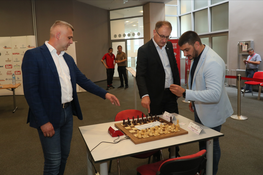 TURNIR KAKAV SRBIJA ZASLUŽUJE Svečanom ceremonijom otvoren šahovski turnir 