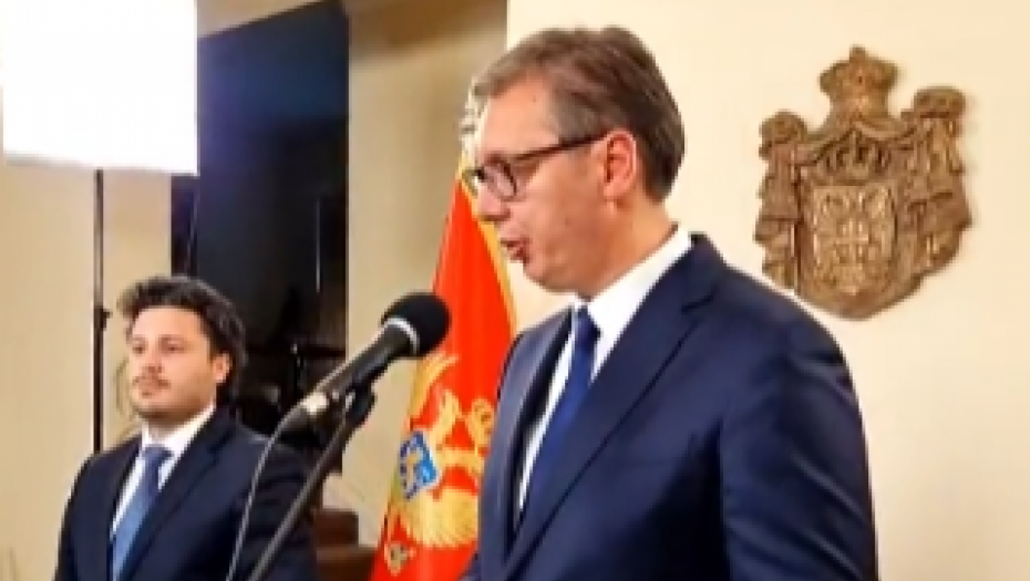 "IMALI SMO DOBRE RAZGOVORE" Vučić nakon sastanka sa Abazovićem: Verujem da ćemo izgraditi dobre odnose (VIDEO)