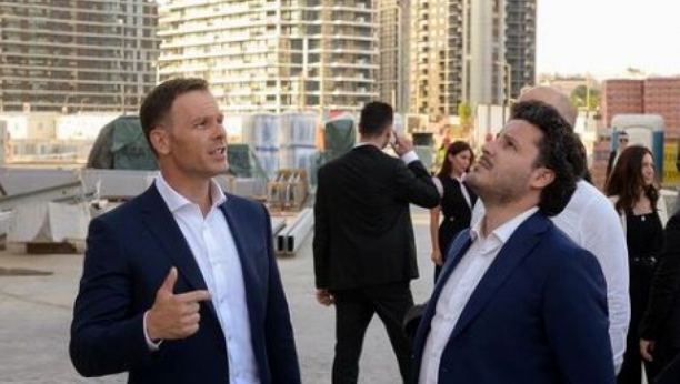Siniša Mali i Dritan Abazović obišli Beograd na vodi