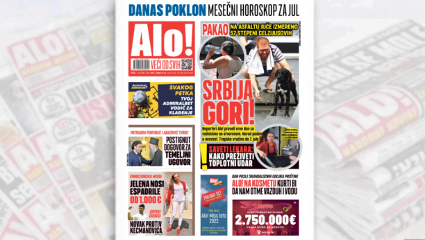 PAKAO! SRBIJA GORI Na asfaltu juče izmereno 57 stepeni Celzijusovih