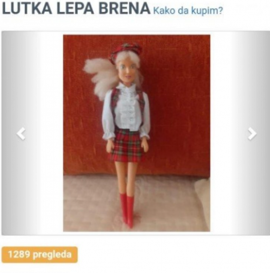 BARBIKA LEPE BRENE I DALJE IMA KUPCE Ova lutka proizvedena je pre 30 godina, a njena cena je ostavila sve u šoku (FOTO)