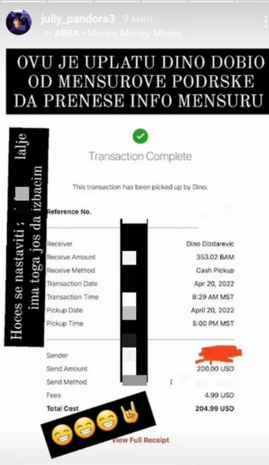 SVE ISPLIVALO U JAVNOST Zadrugaru uplaćen novac na račun da Mensuru prenese informacije iz spoljnog sveta, objavljena skandalozna fotka!