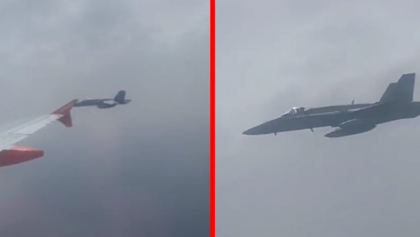 DRAMA NA NEBU Podivljali Britanac (18) pretio da će baciti bombu u avionu! Hitno podignuti lovci (VIDEO)