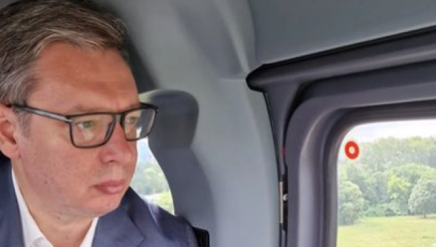 PREDSEDNIK VUČIĆ NA PUTU KA IVANJICI: Radujem se svemu što ćemo da uradimo, rad i borba uvek donose rezultate! (FOTO)