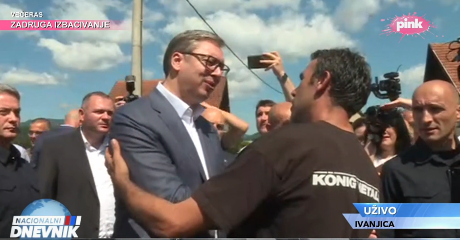 OVAJ MEŠTANIN RADALJEVA NASMEJAO PREDSEDNIKA Ja sam radio treću smenu i moram da spavam! (FOTO)