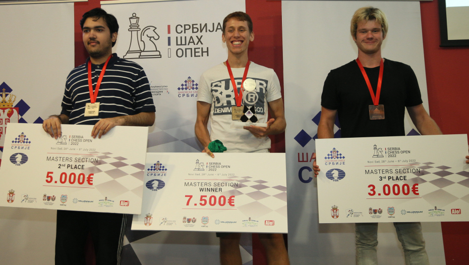 SPUŠTENA ZAVESA NA SRBIJA OPEN 2022 Prvi čovek Šahovskog saveza Srbije poručio: Da sledeće godine budemo još bolji (FOTO GALERIJA)