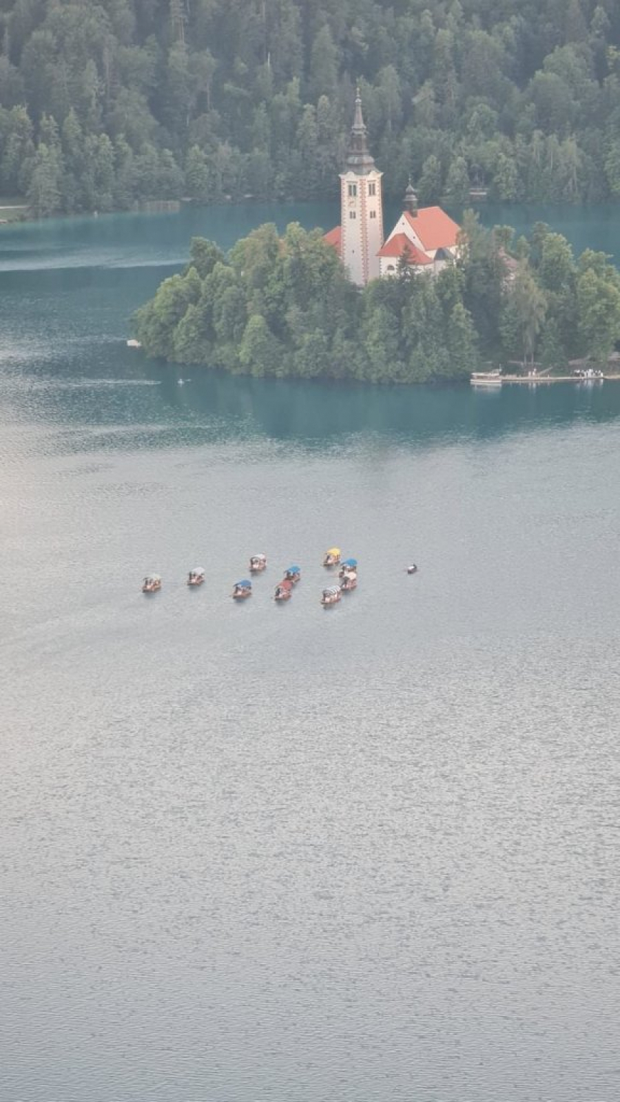 BAHAĆENJE NA VELIKO Šolak slavi ženin 50. rođendan na Bledskom jezeru - svaka barka ima konobara (FOTO)
