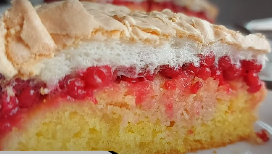 UKUS JE FENOMENALAN Pravo je vreme za lagan letnji kolač sa ribizlama (VIDEO)