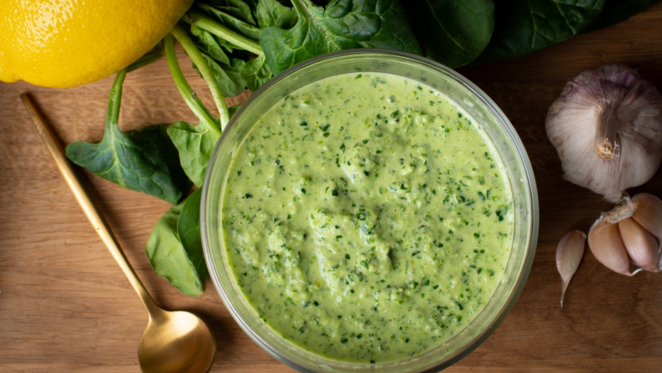 Lagan i kremast: Recept za namaz od spanaća