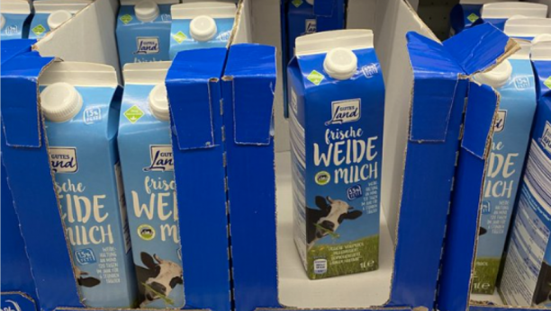 IMA LI KRAJA POVEĆANJU CENA U NEMAČKOJ Litar svežeg mleka poskupeo za čak 17 centi!