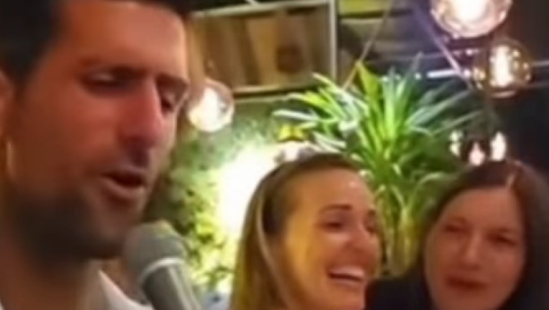 PALA JE U TRANS Evo koju pesmu je Novak otpevao supruzi, Jelena se potpuno istopila (VIDEO)