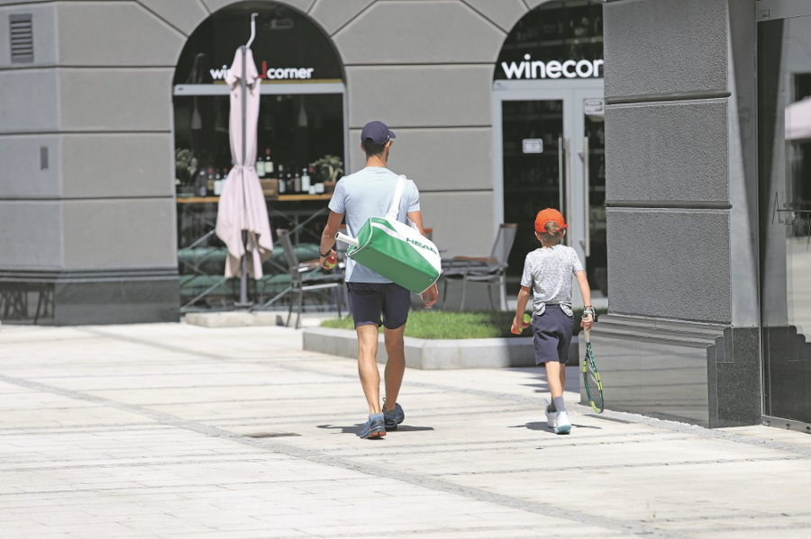 Novak i Stefan Đoković