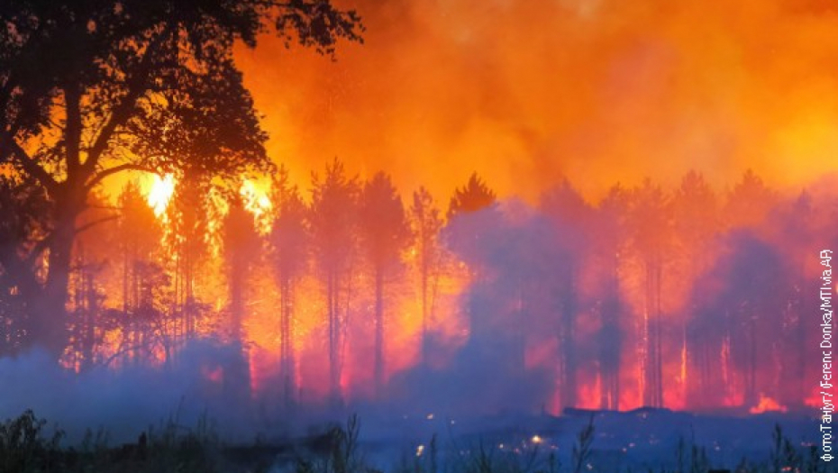 VRUĆINE UZIMAJU DANAK Požari bukte širom Evrope, od Portugalije do Grčke